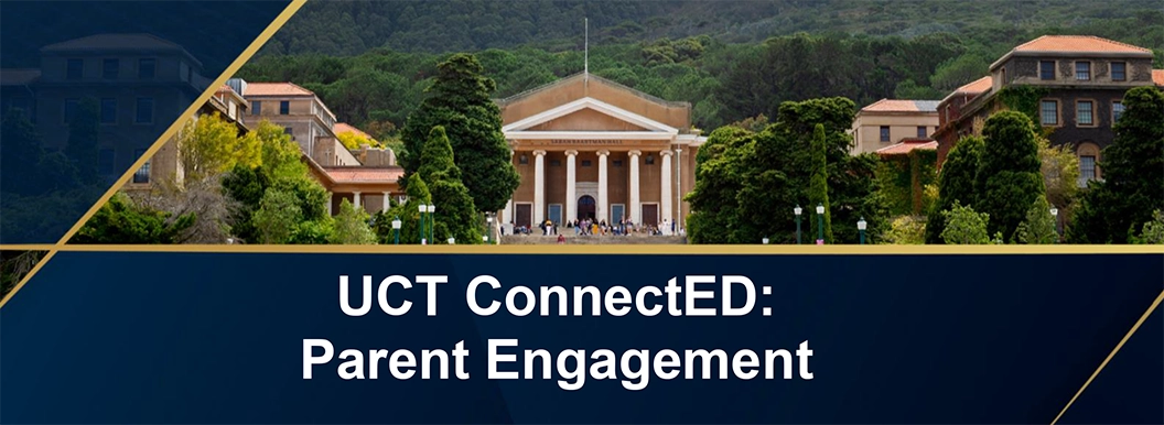 UCT ConnectED parent engagement page banner