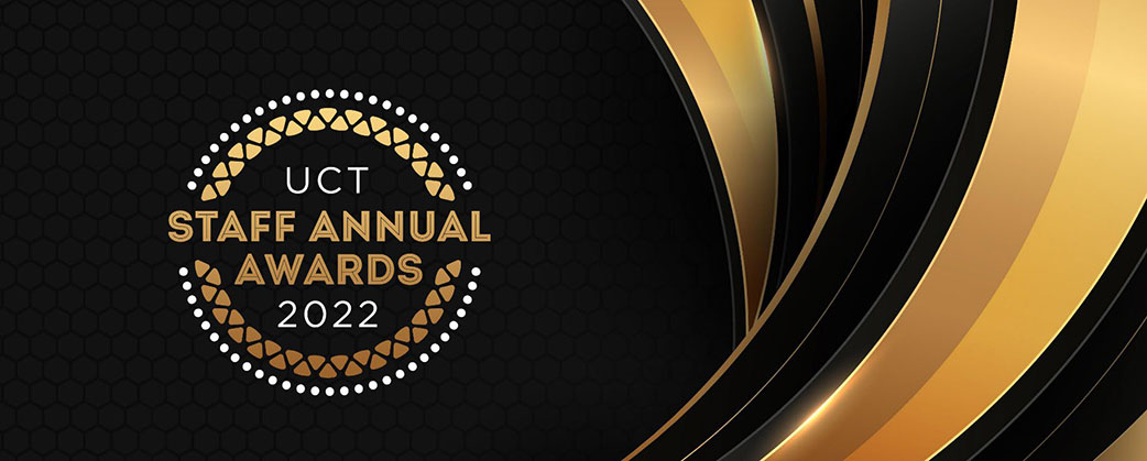 UCT Staff Annual awards 2022 register page banner