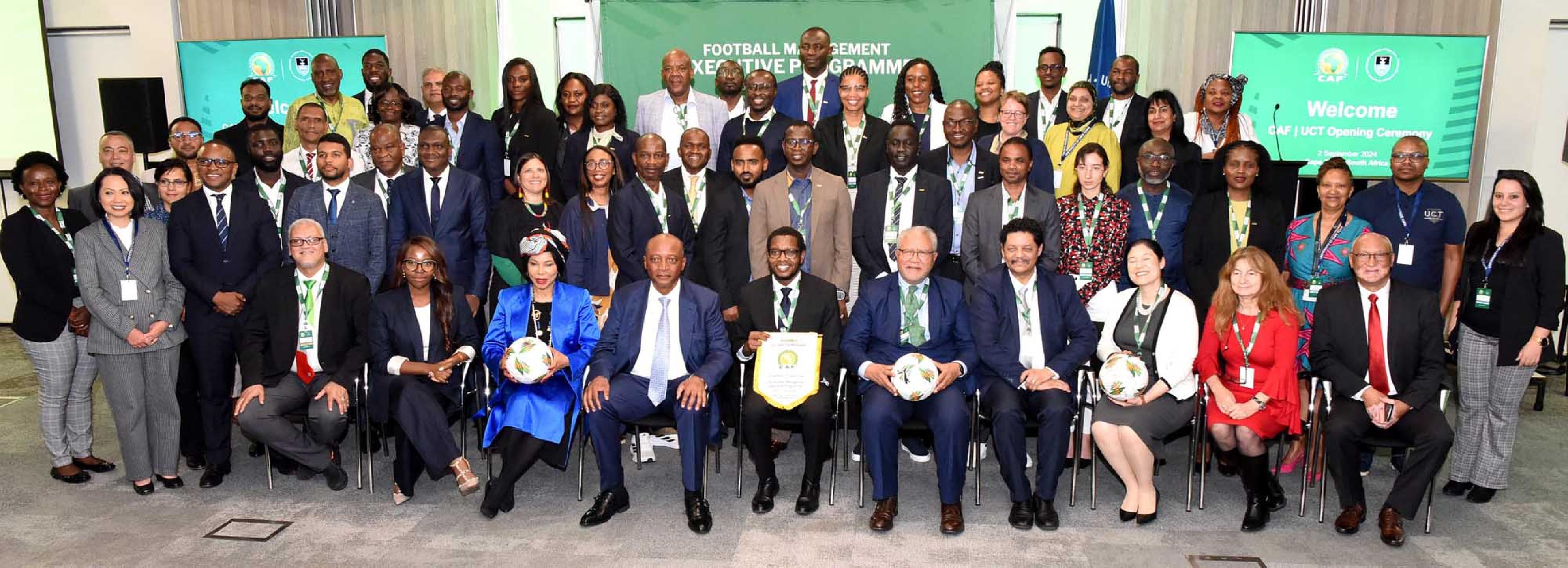 ‘Forward thinking’ UCT, CAF executive programme takes flight