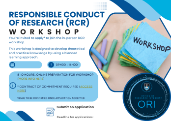 Example workshop poster