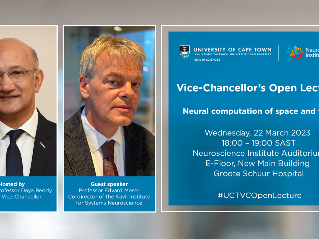 VC's Open Lecture: Professor Edvard Moser