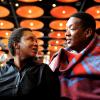 Two people at the UCT Baxter Theatre for Afrika Day